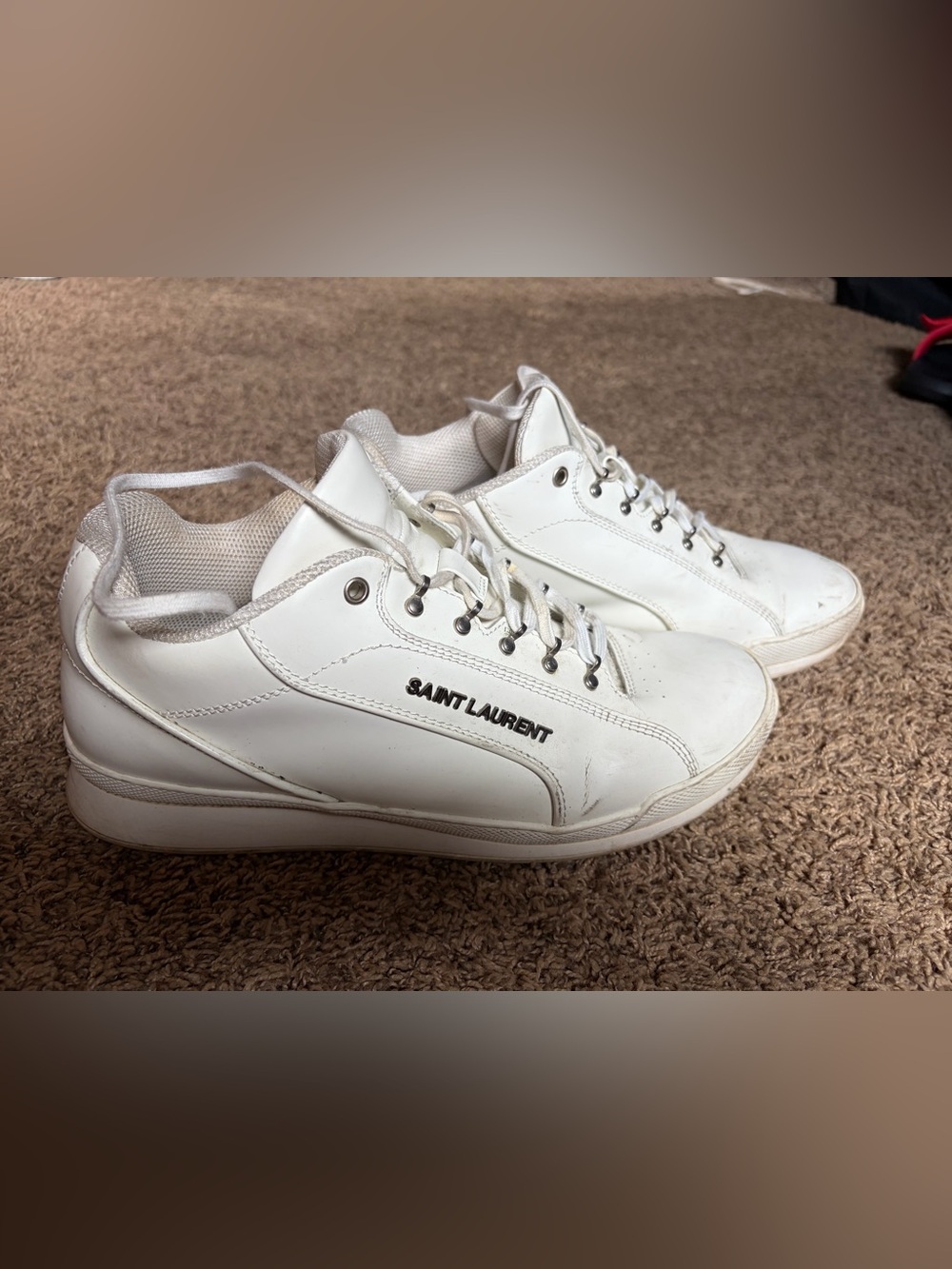 Saint Laurent White Sneakers